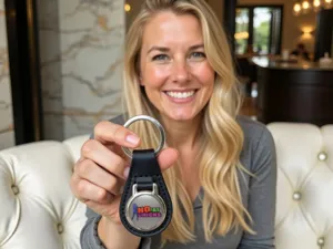 Acrylic Keychain Normal Grade Modern Style